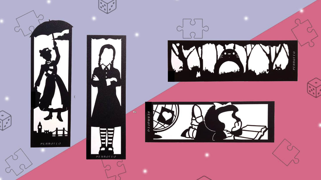 Marcapáginas tematizados: pequeños detalles con mucha magia