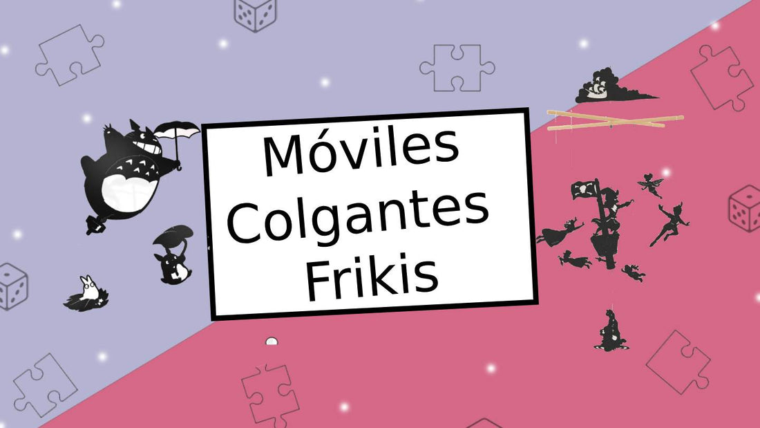 Móviles colgantes frikis: pequeños detalles que llenan de magia cualquier espacio