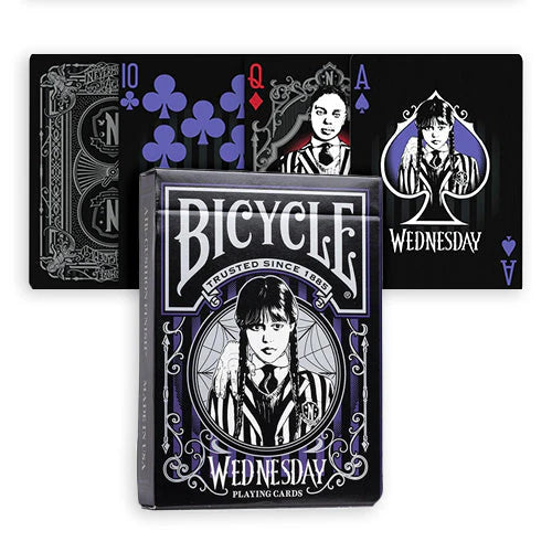 Cartas de Póker Bicycle Miércoles Addams (Wednesday)