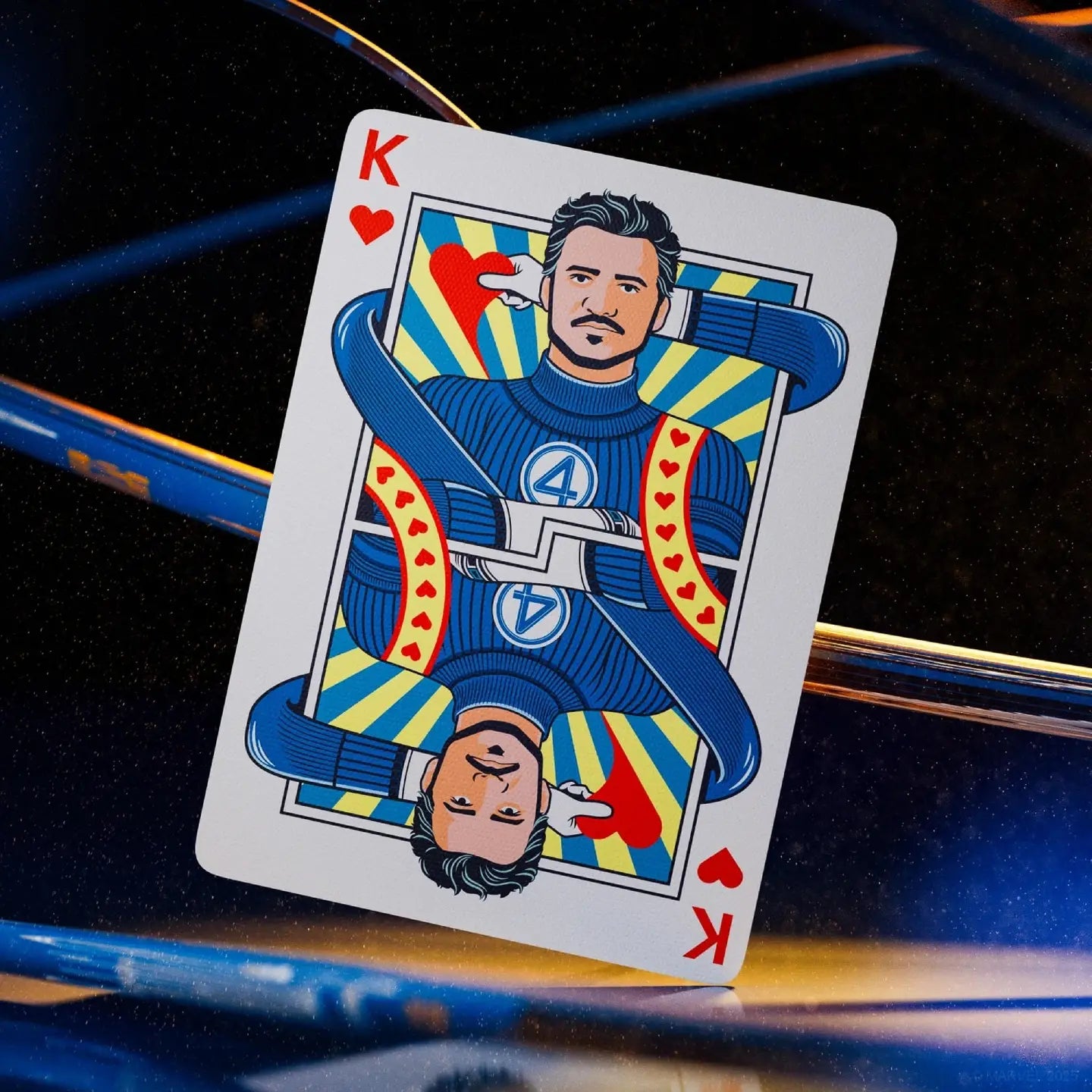 Cartas de Póker Los 4 Fantásticos