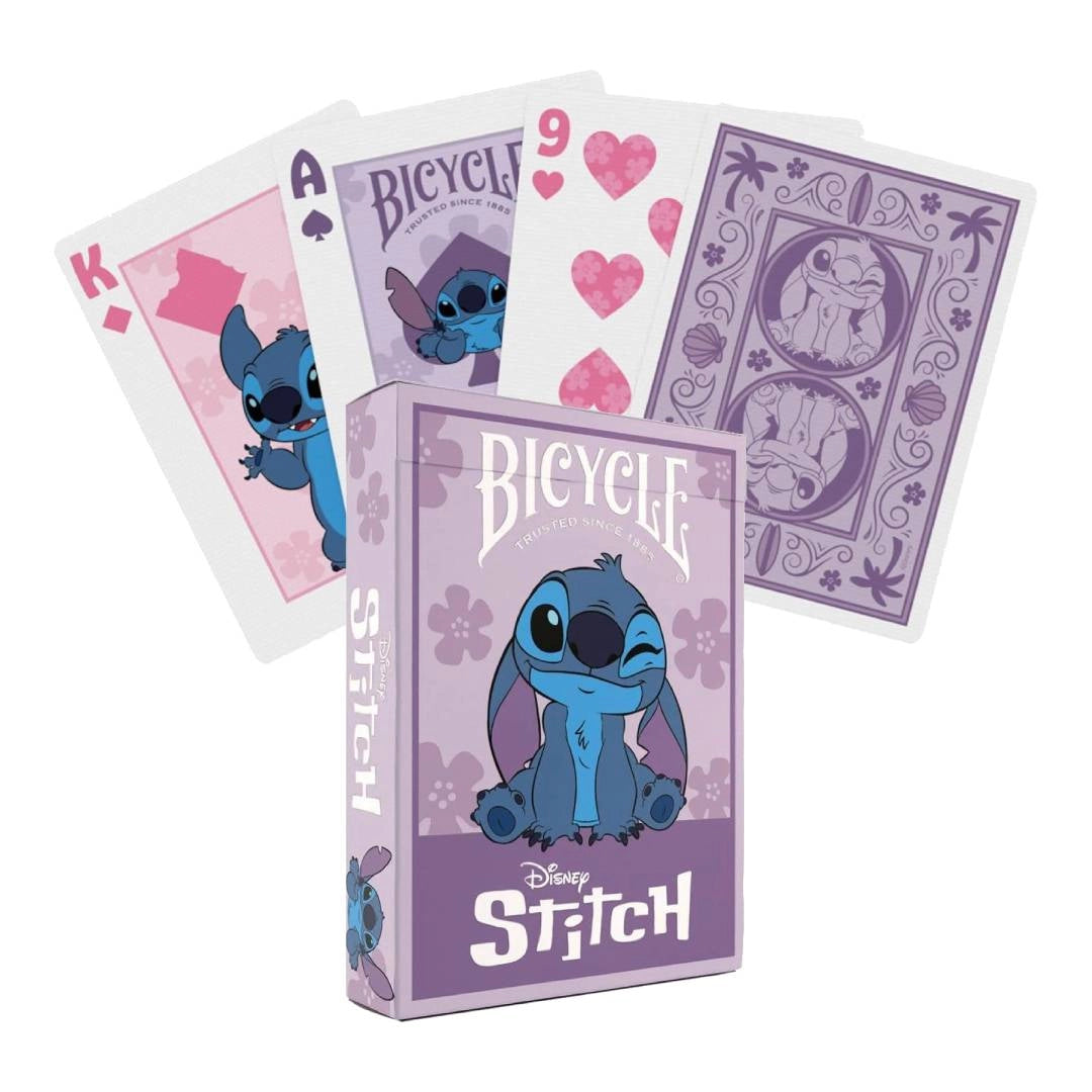 Cartas Póker Bicycle Stitch Violeta