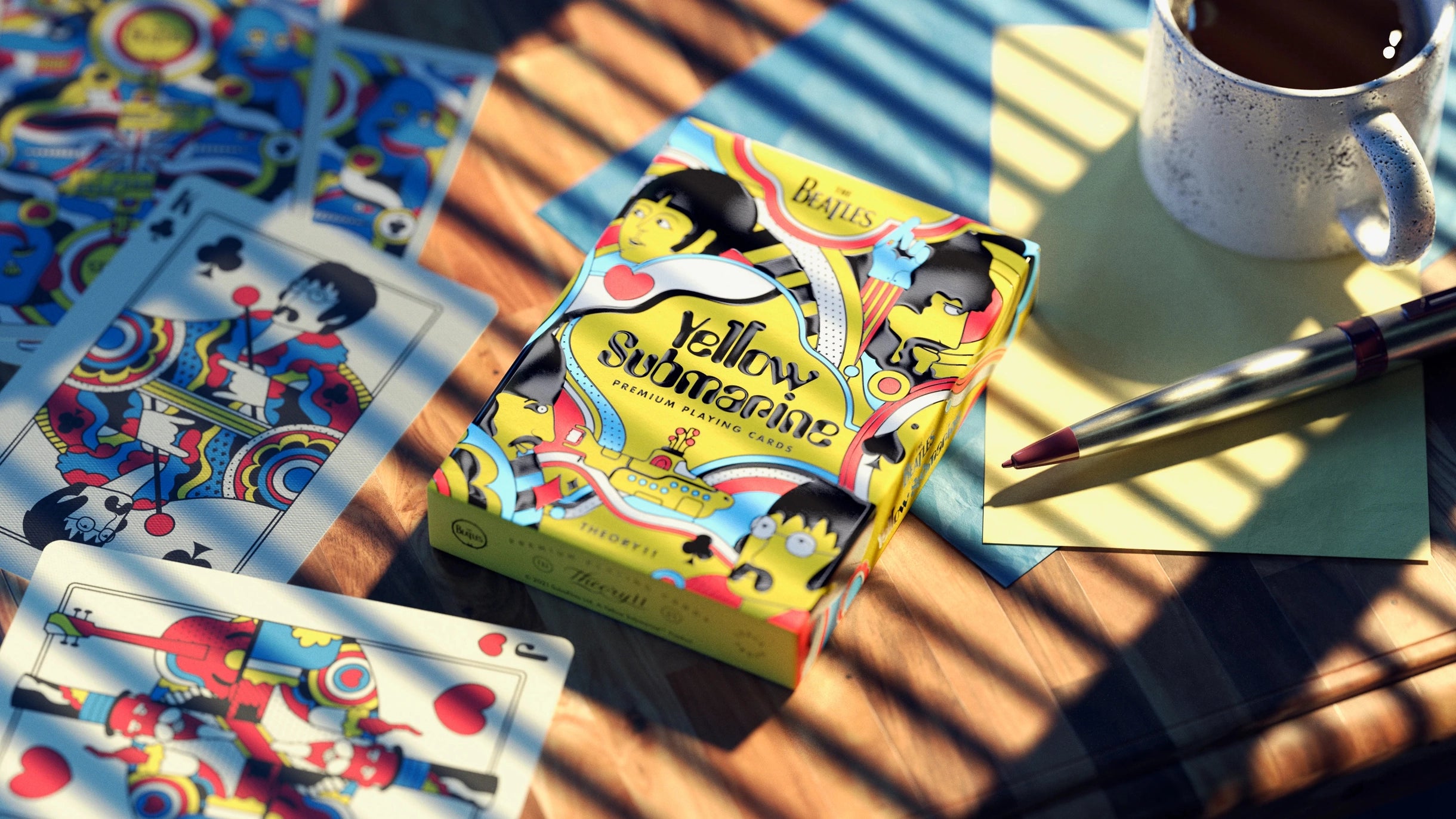 Cartas de Póker The Beatles Yellow Submarine