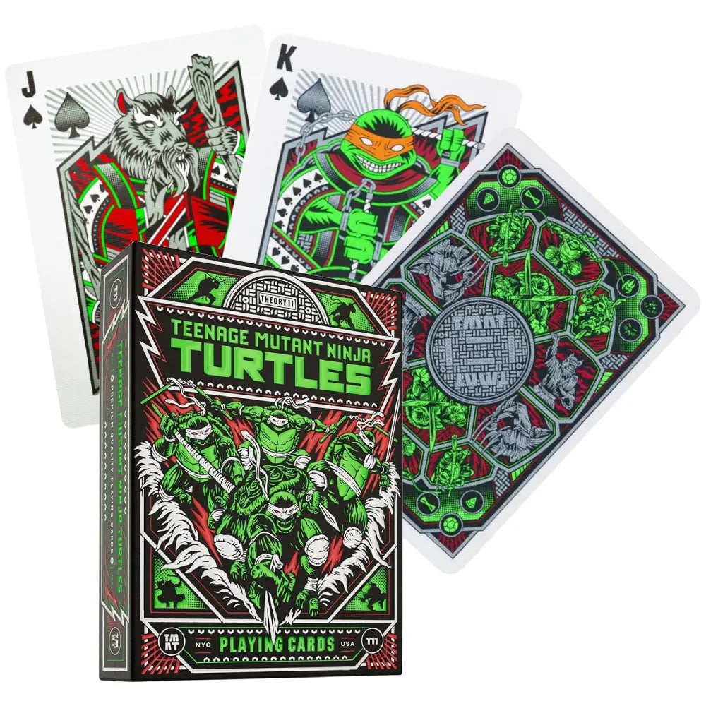 Cartas de Póker Teenage Mutant Ninja Turtles
