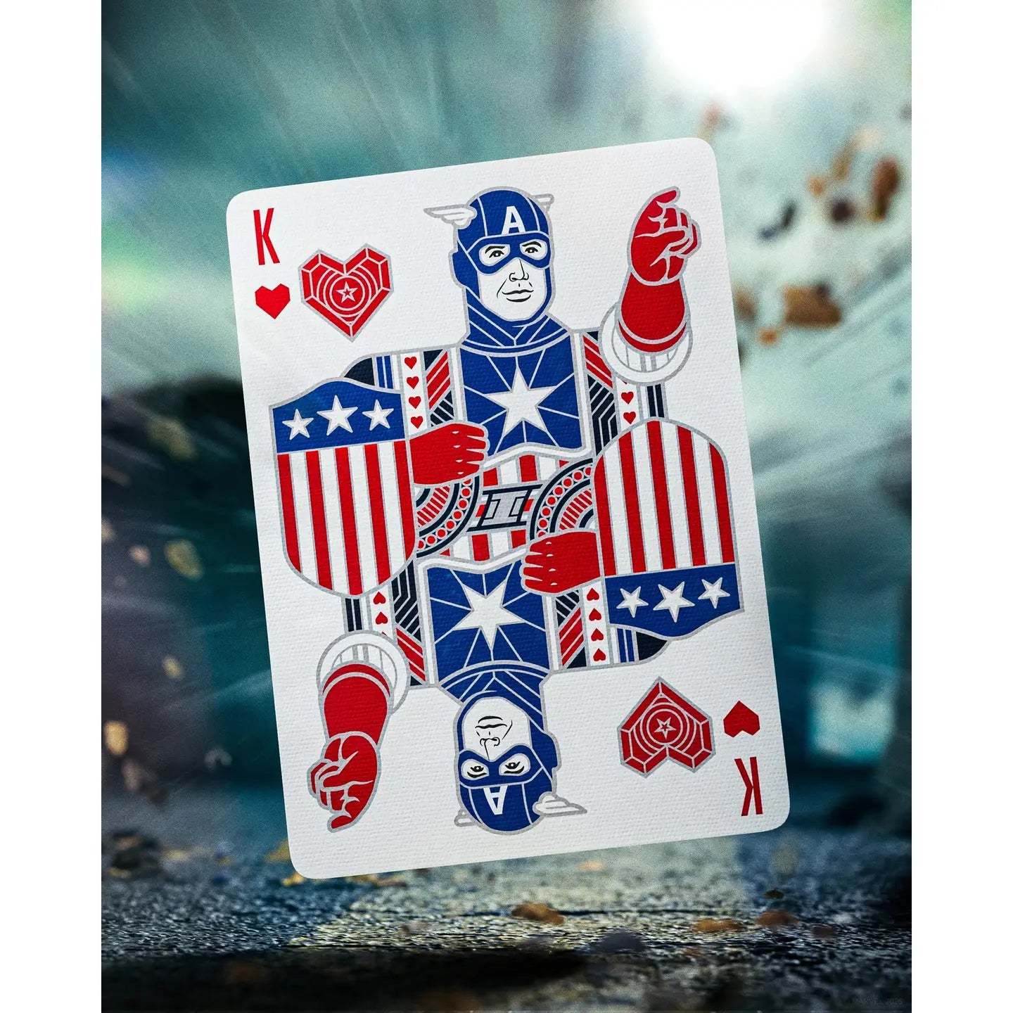 Cartas de Póker Capitán America