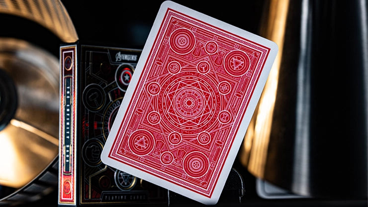 Cartas de Póker Avengers The Infinity Saga Edición roja