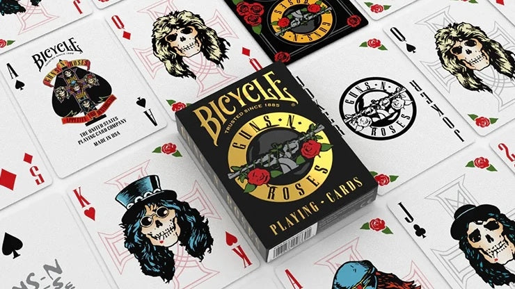 Cartas de Póker Bicycle Guns N' Roses