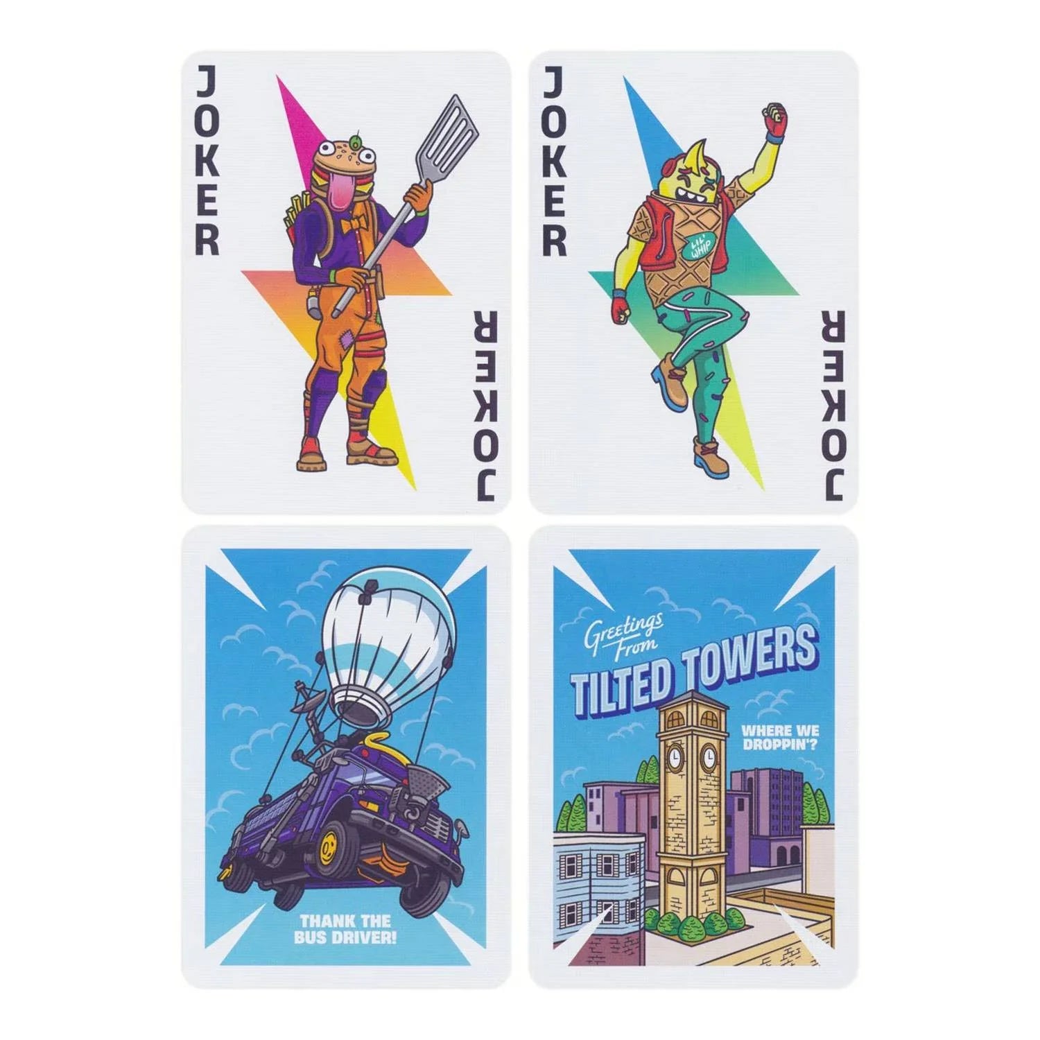 Cartas de Póker Fornite