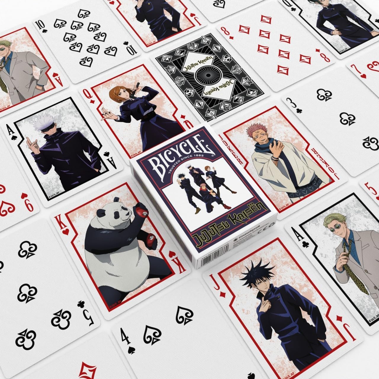 Cartas de Póker Bicycle Jujutsu Kaisen