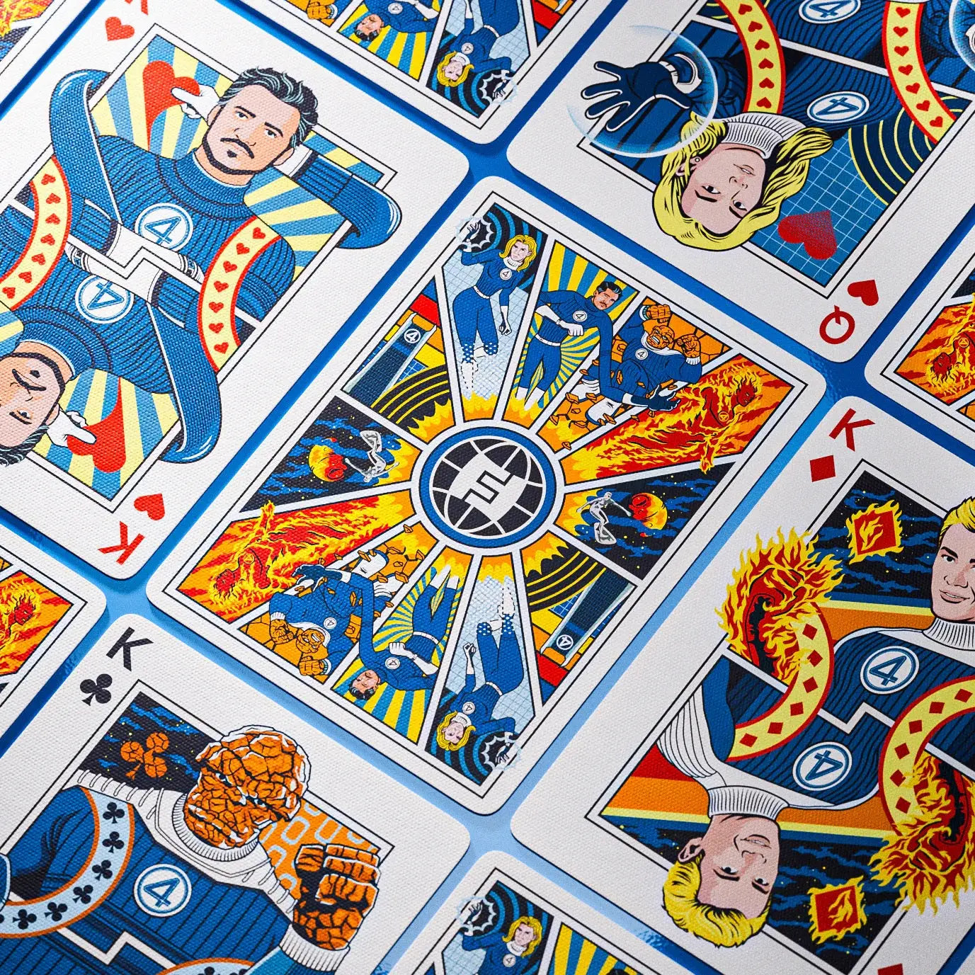 Cartas de Póker Los 4 Fantásticos