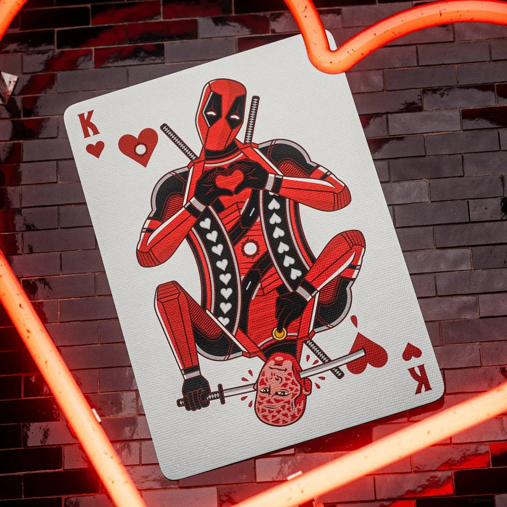 Cartas de Póker Deadpool