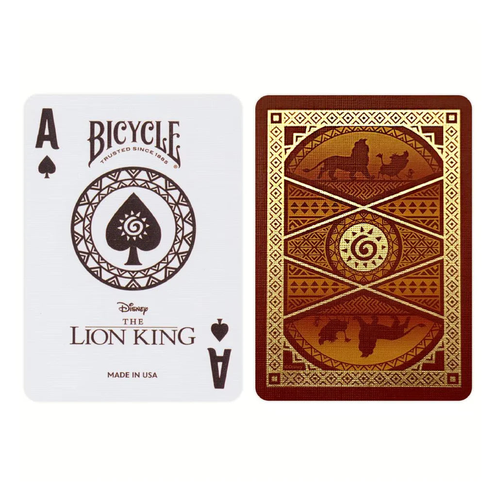 Cartas de Póker Bicycle El Rey León