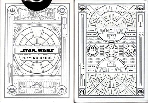 Cartas de Póker Star Wars Silver Light