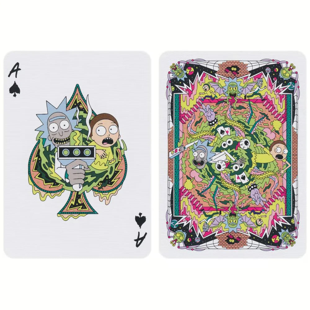 Cartas de Póker Rick y Morty