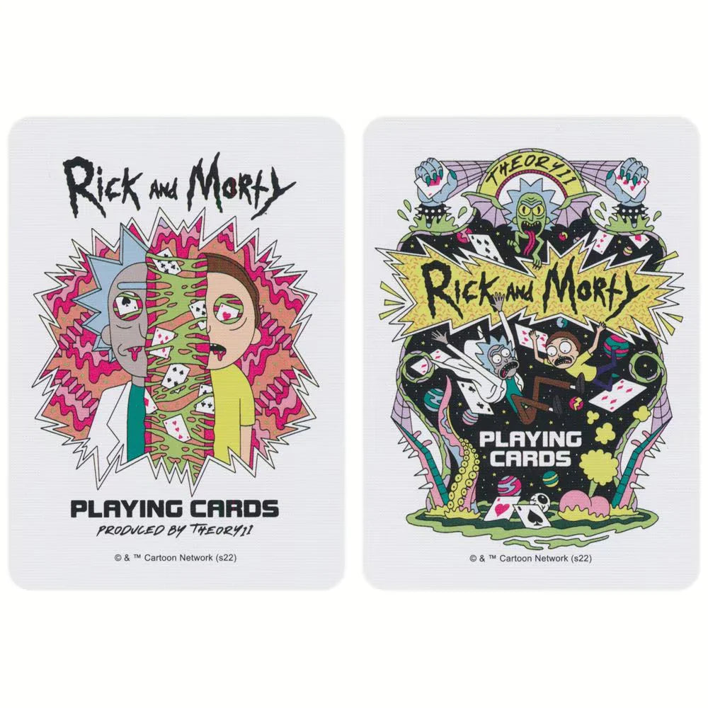 Cartas de Póker Rick y Morty
