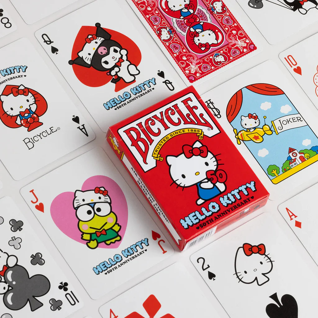 Cartas de Póker Bicycle Hello Kitty