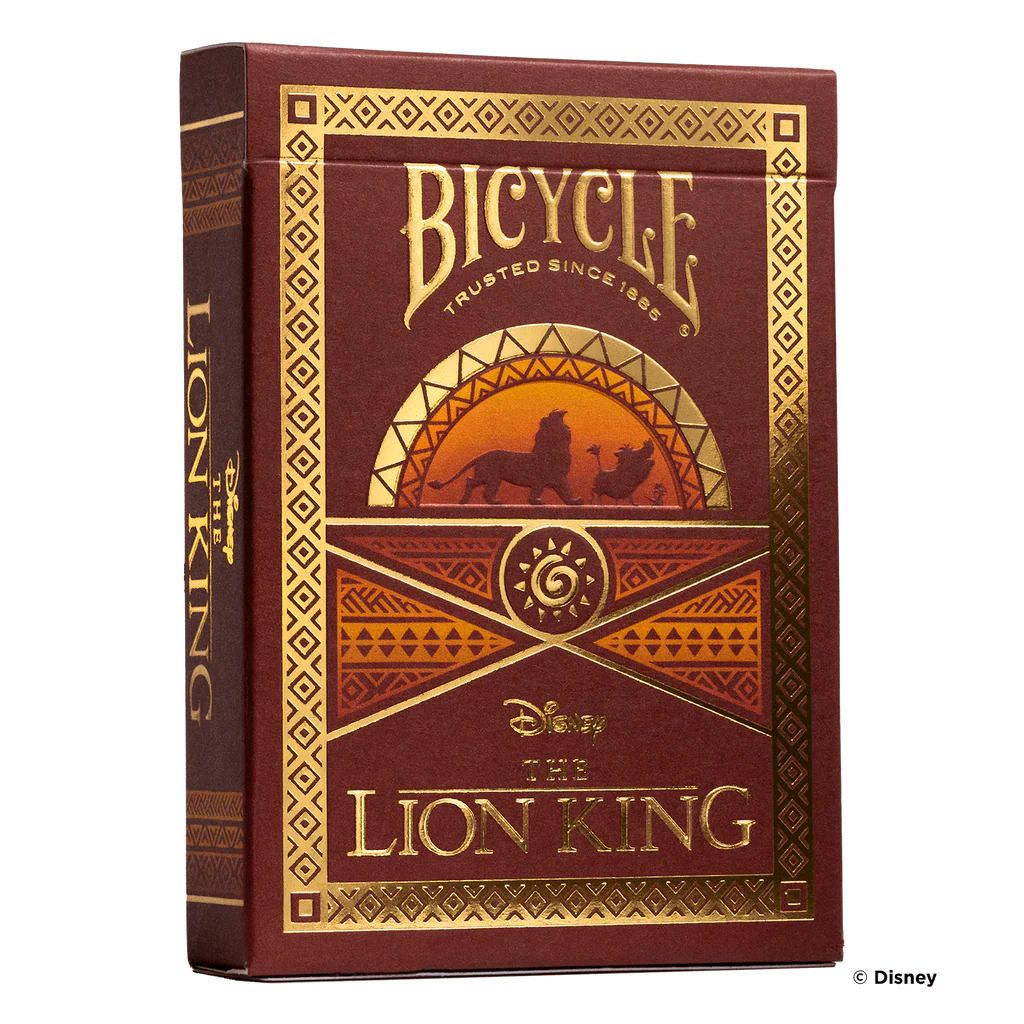 Cartas de Póker Bicycle El Rey León