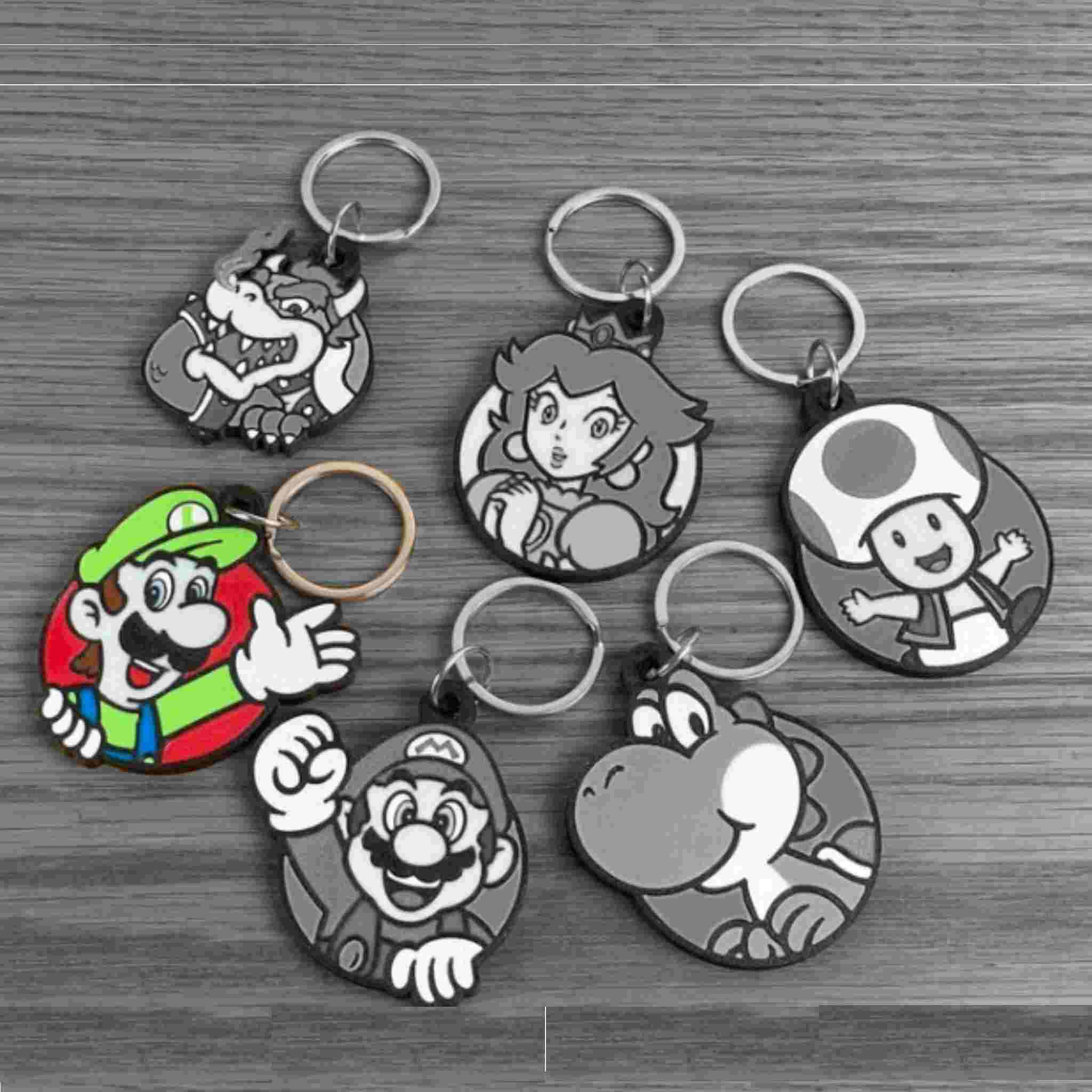 Llaveros Super Mario