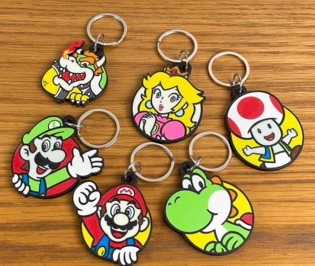 Llaveros Super Mario
