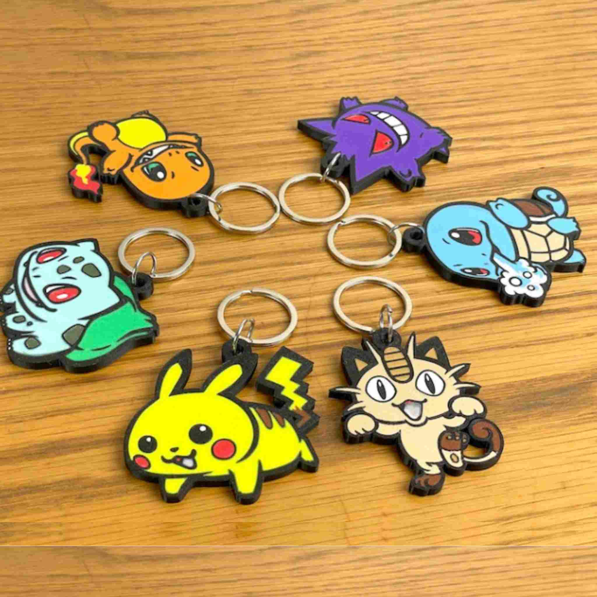 Llaveros Pokémon Serie 1