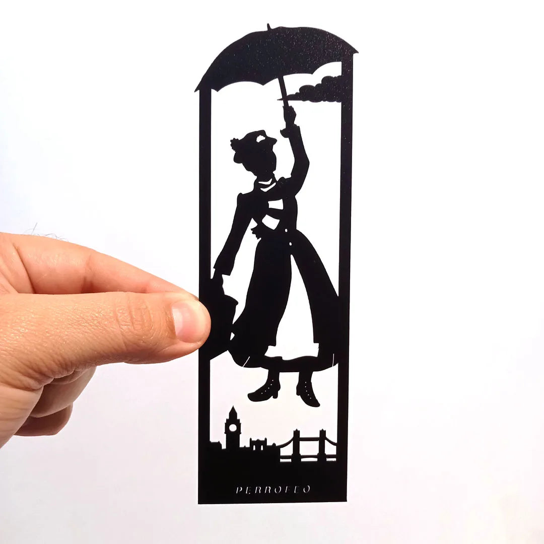 Mary Poppins – marcapáginas troquelado