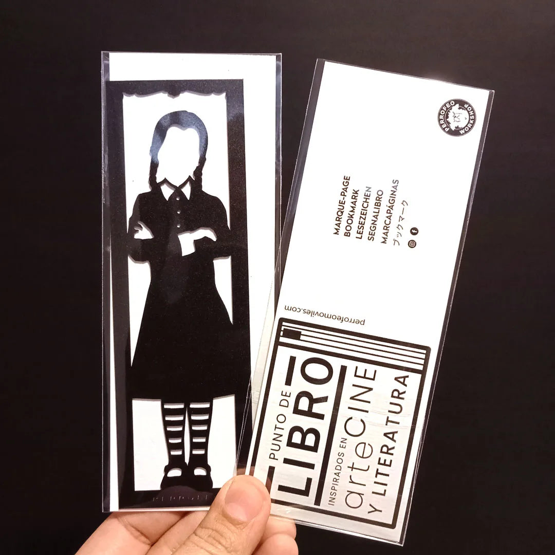 Miércoles – marcapáginas troquelado