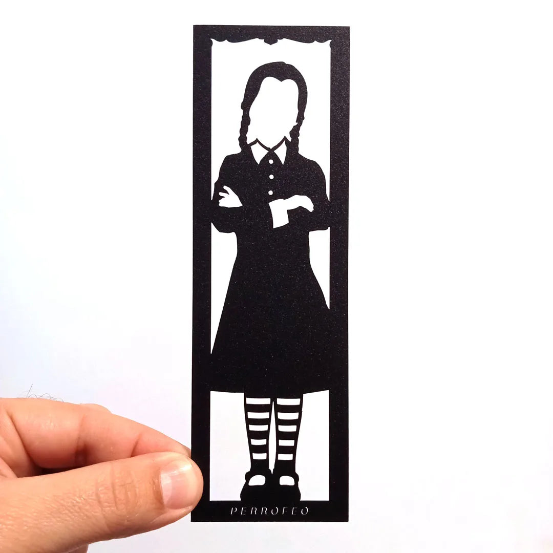 Miércoles – marcapáginas troquelado