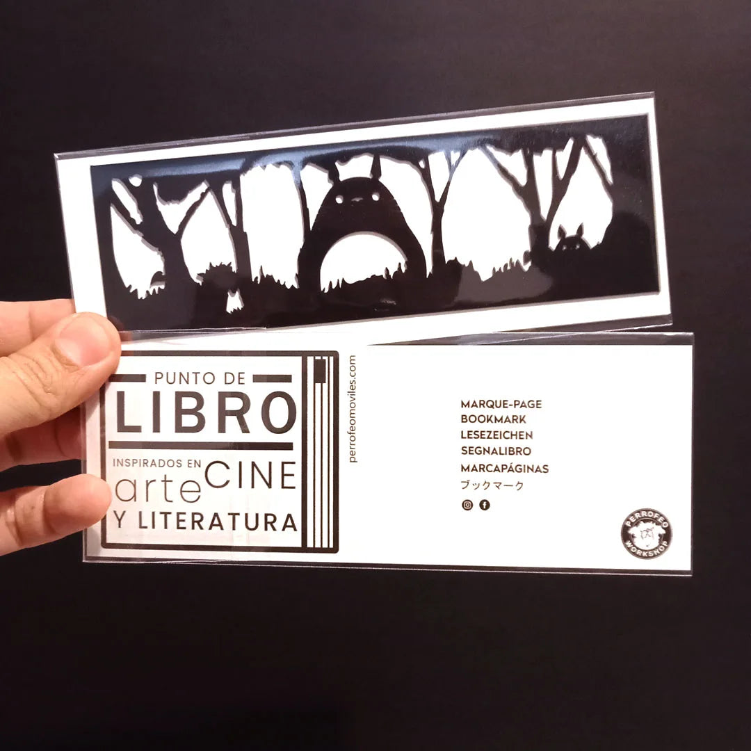 Totoro – marcapáginas troquelado