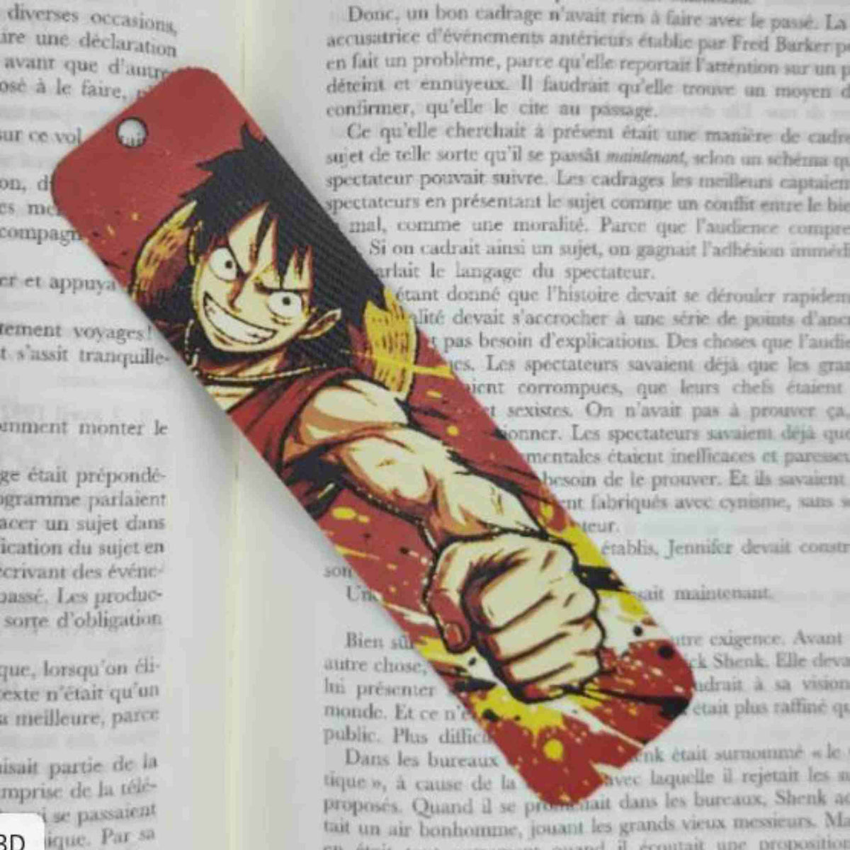 Marcapáginas Luffy One Piece