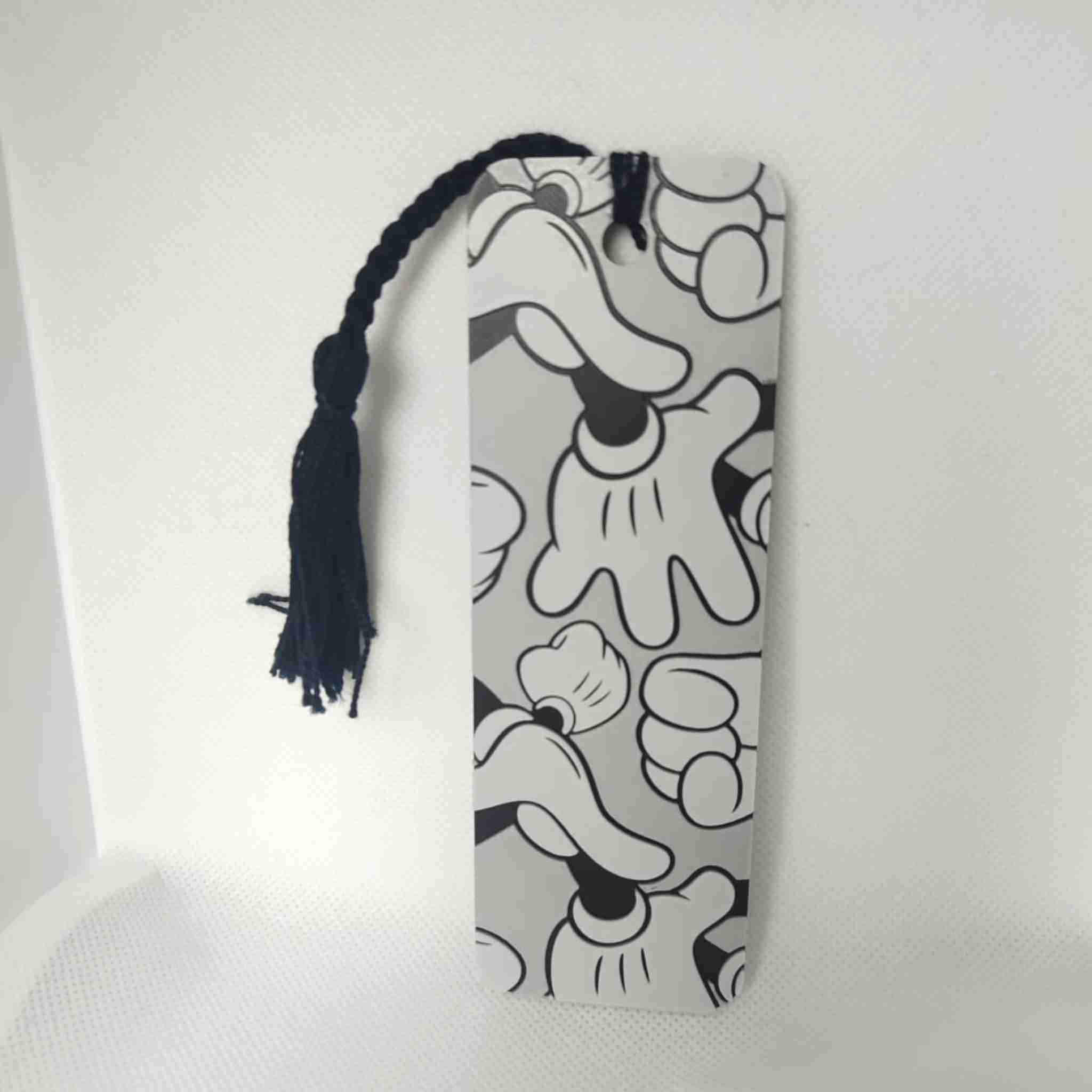 Marcapáginas Disney Mickey Blanco