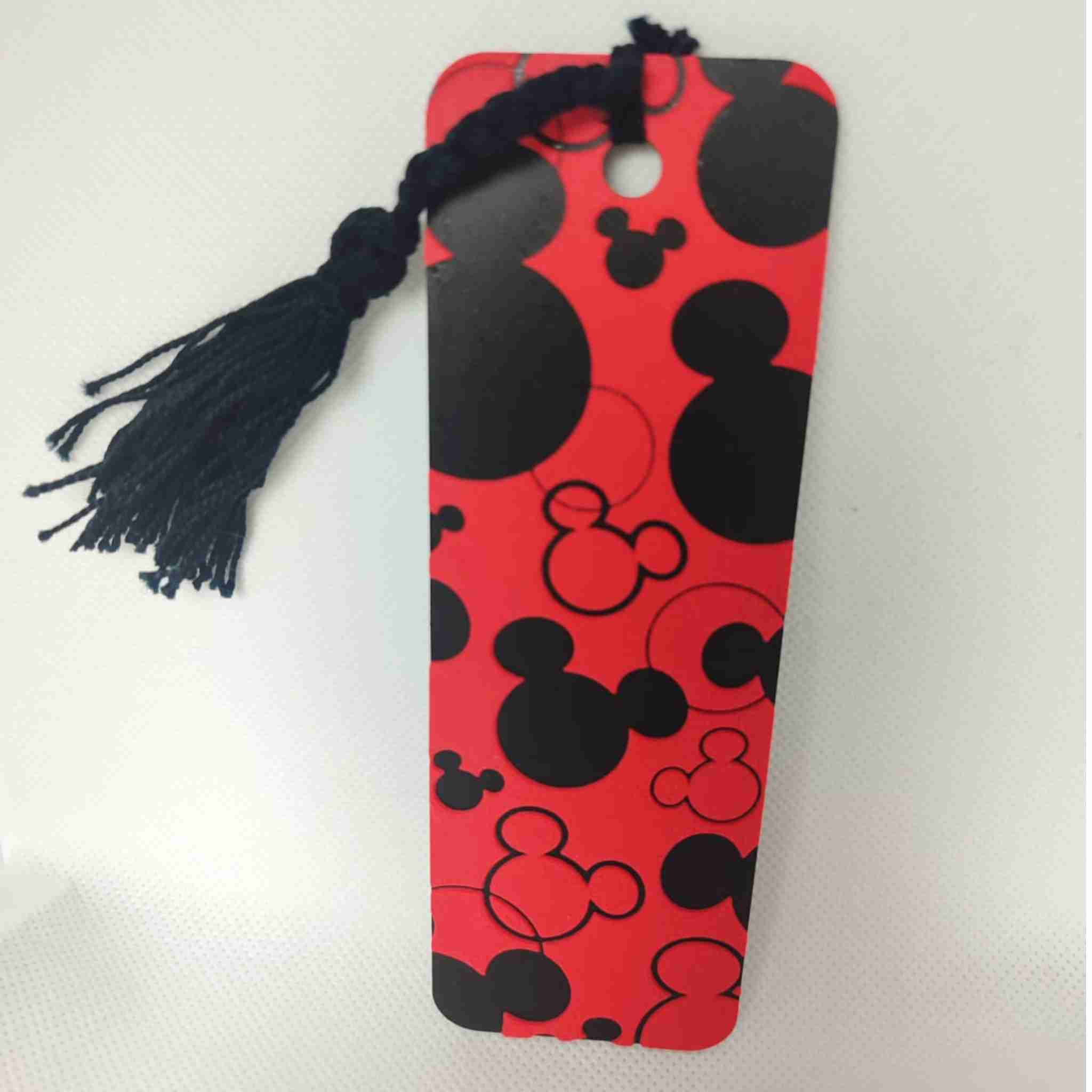 Marcapáginas Disney Mickey Rojo