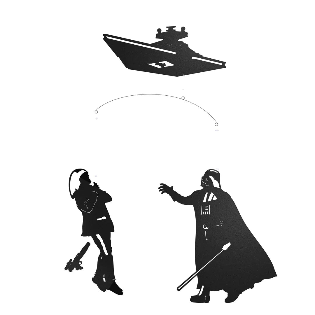 Darth Vader – móvil colgante decorativo