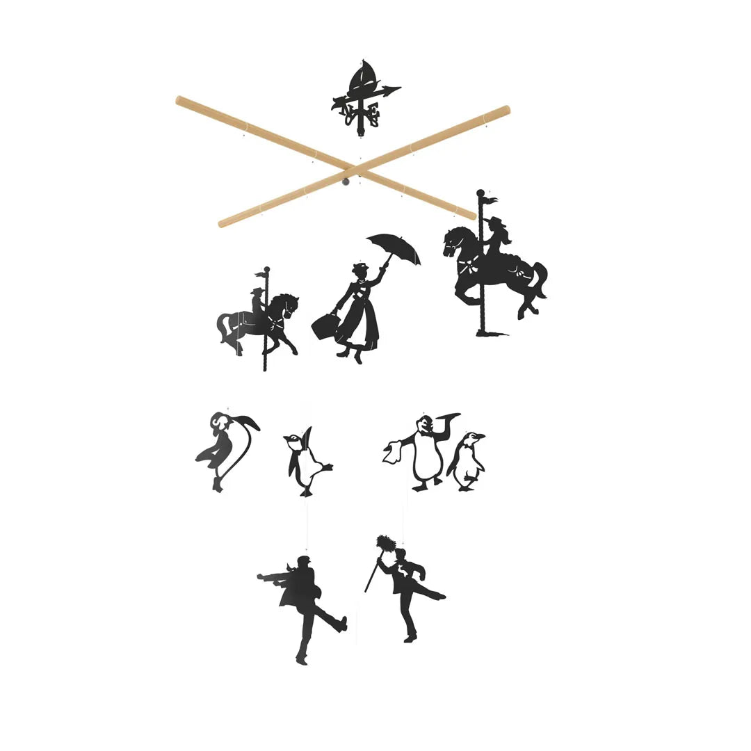 Mary Poppins – móvil colgante decorativo
