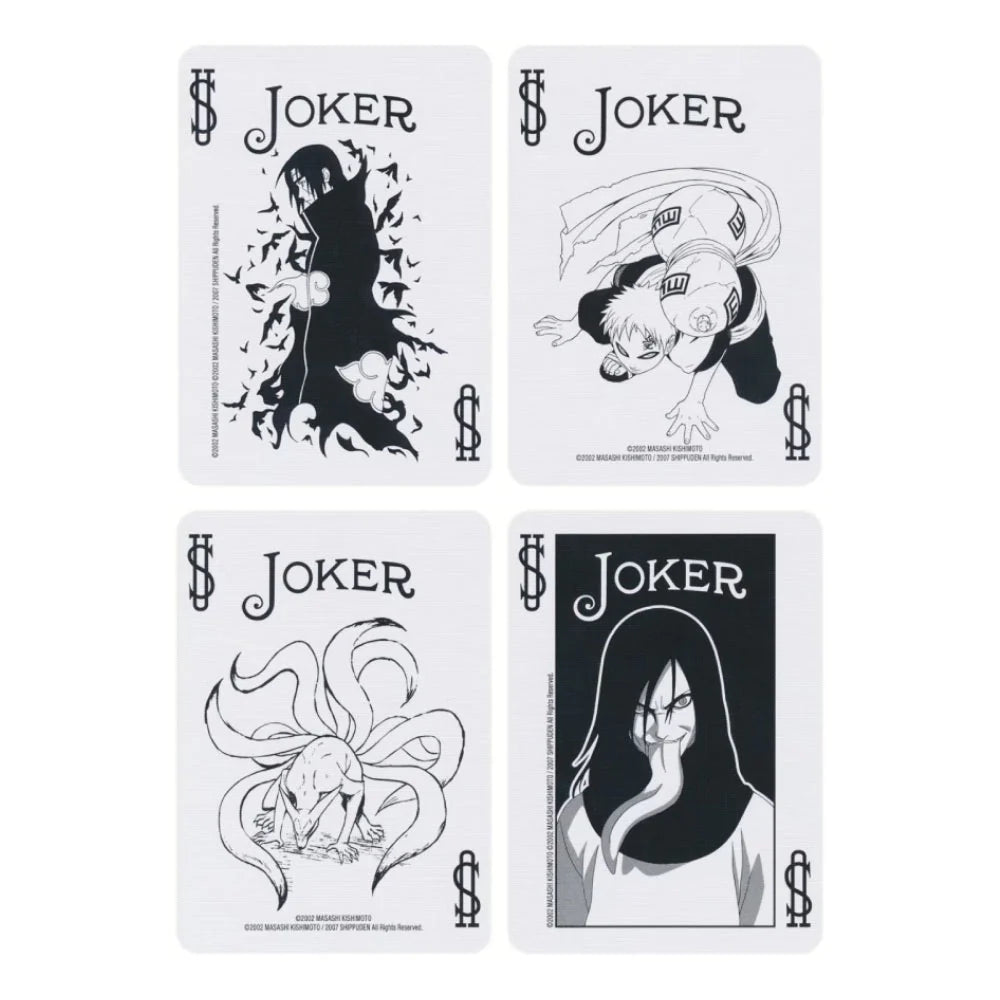 Cartas de Póker Bicycle Naruto