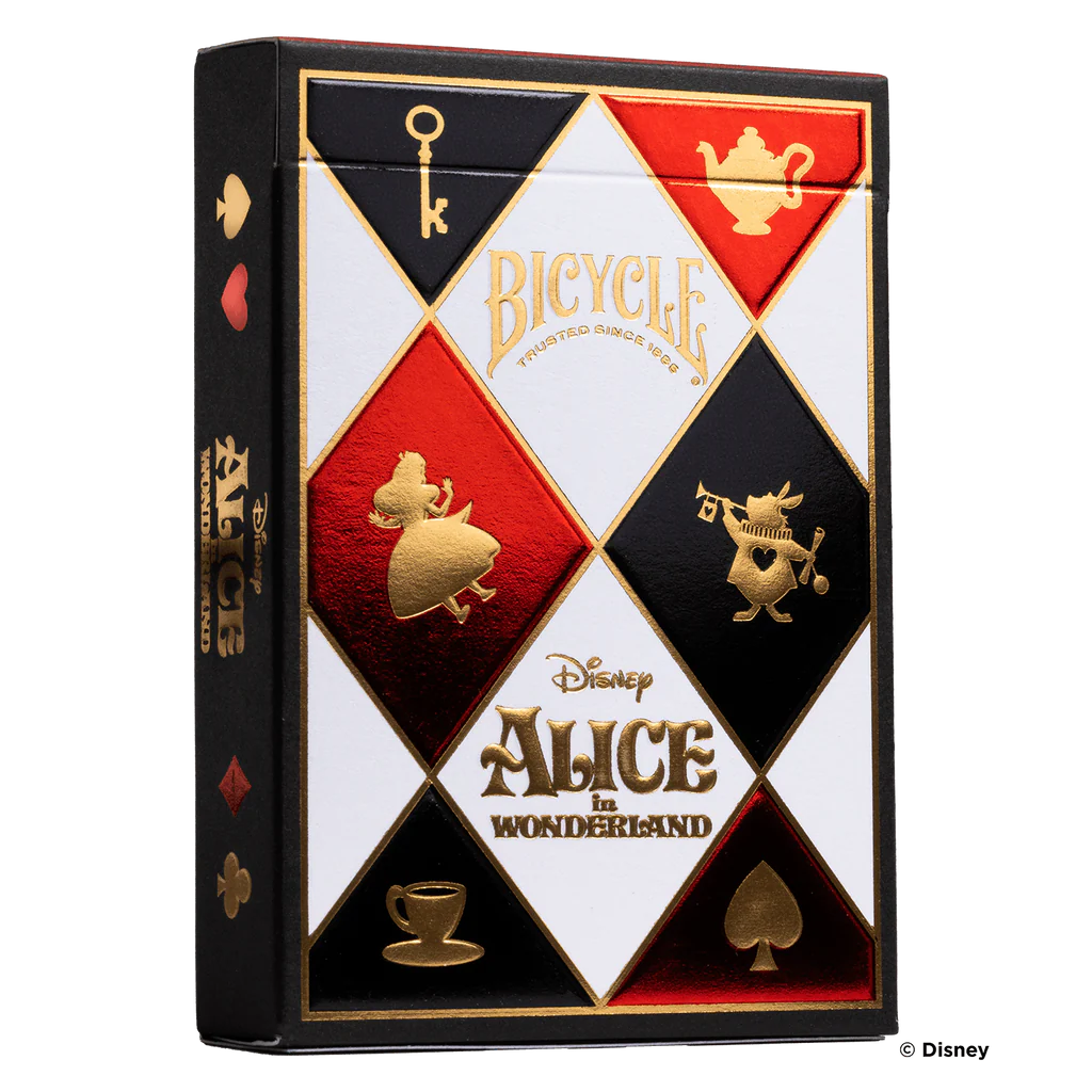 Cartas de Póker Bicycle Disney Alicia en el País de las Maravillas