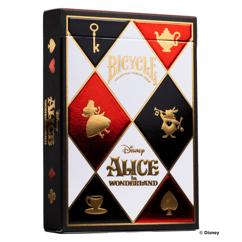 Cartas de Póker Bicycle Disney Alicia en el País de las Maravillas