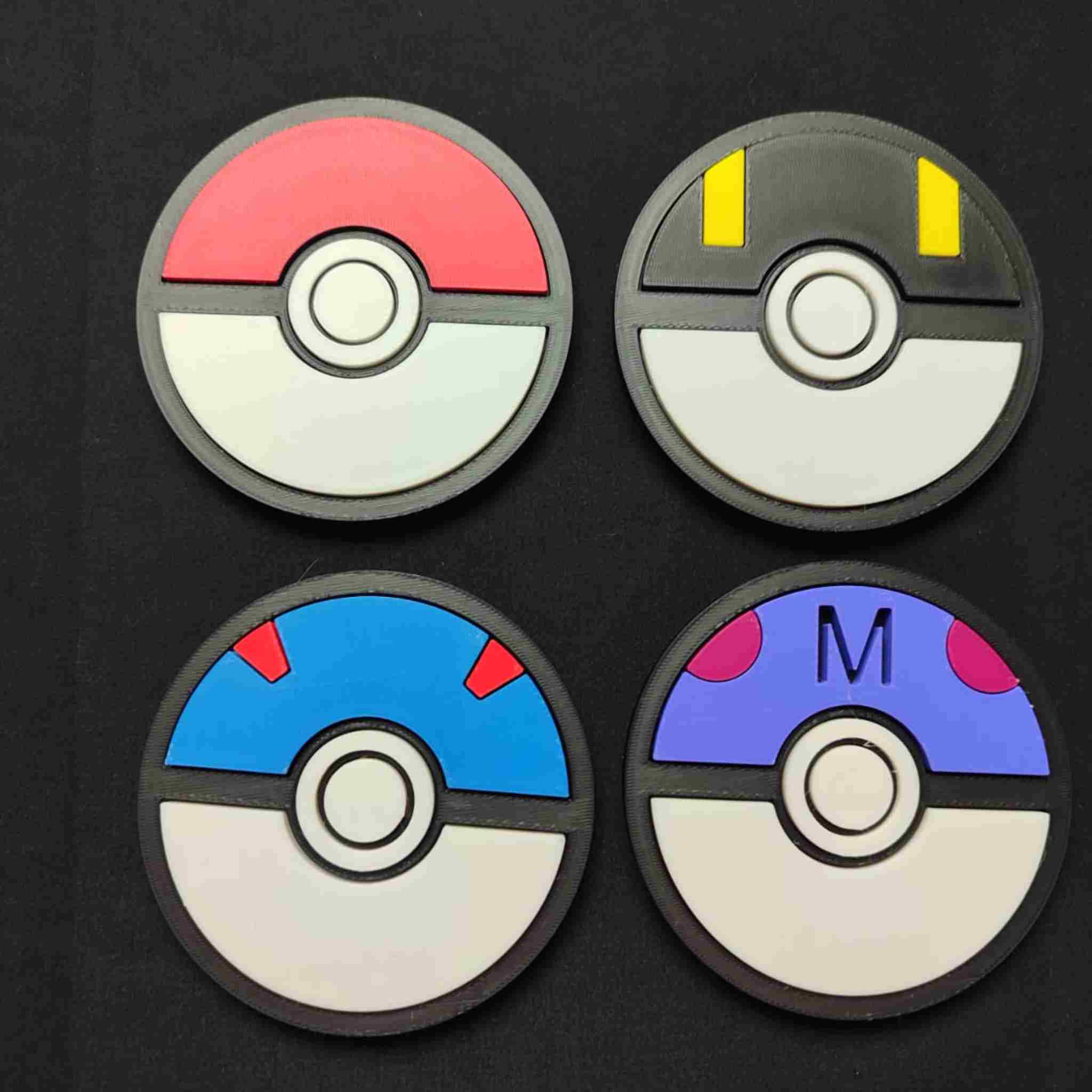 Posavasos Pokémon lote de 4 unidades