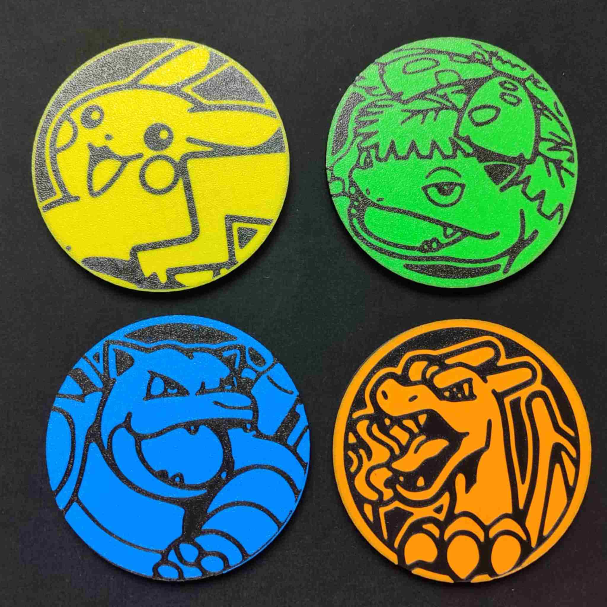 Posavasos Pokémon lote de 4 unidades