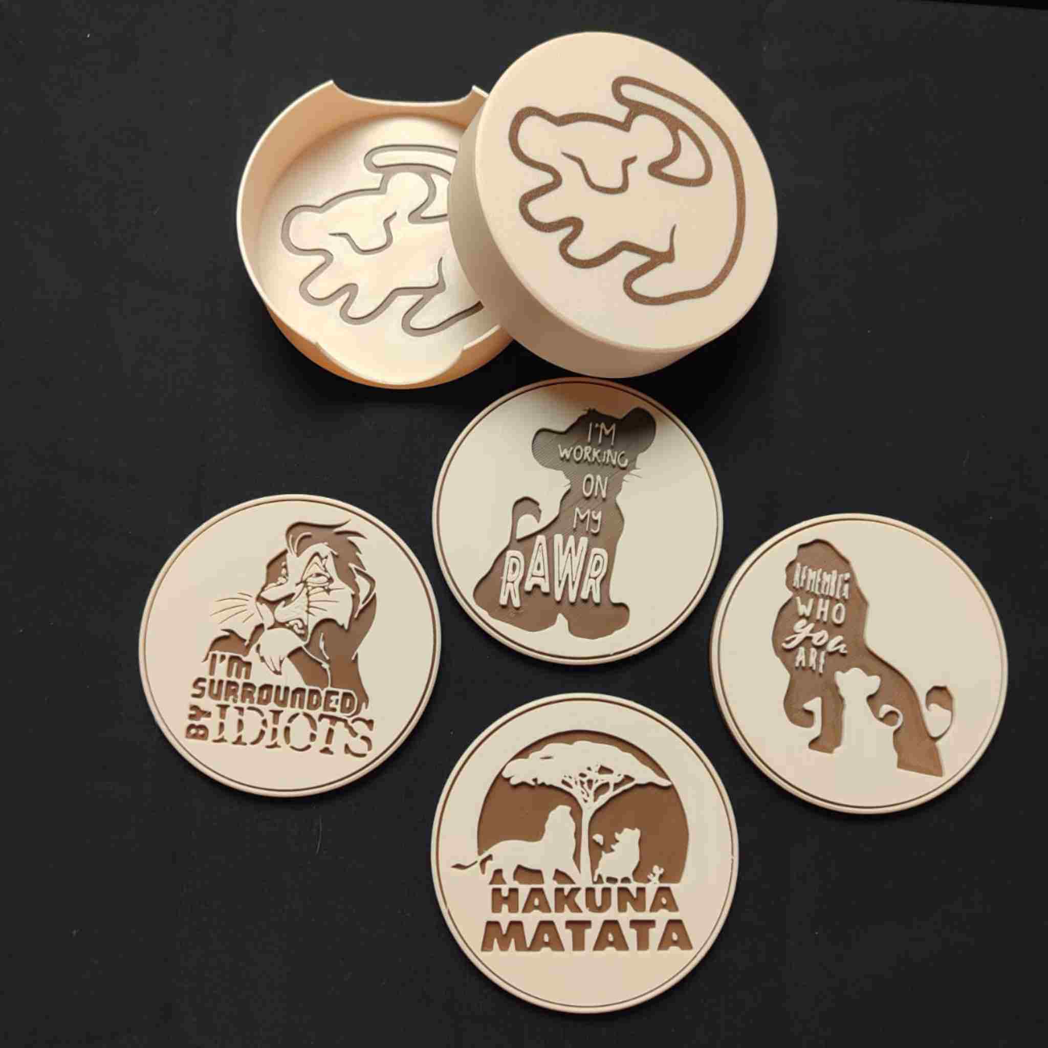 Posavasos Disney El Rey León