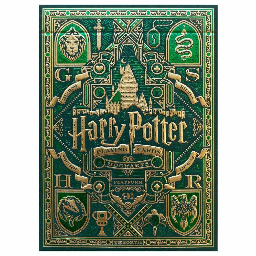 Cartas de Póker Bicycle Harry Potter Slytherin