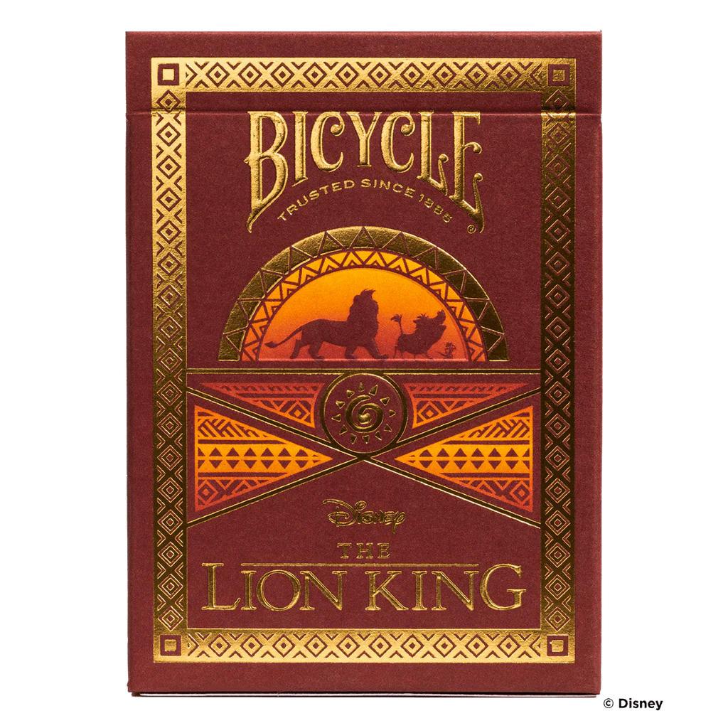 Cartas de Póker Bicycle El Rey León