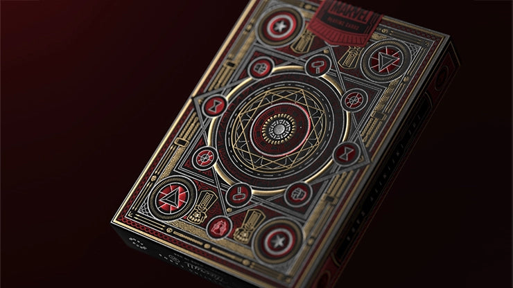 Cartas de Póker Avengers The Infinity Saga Edición roja