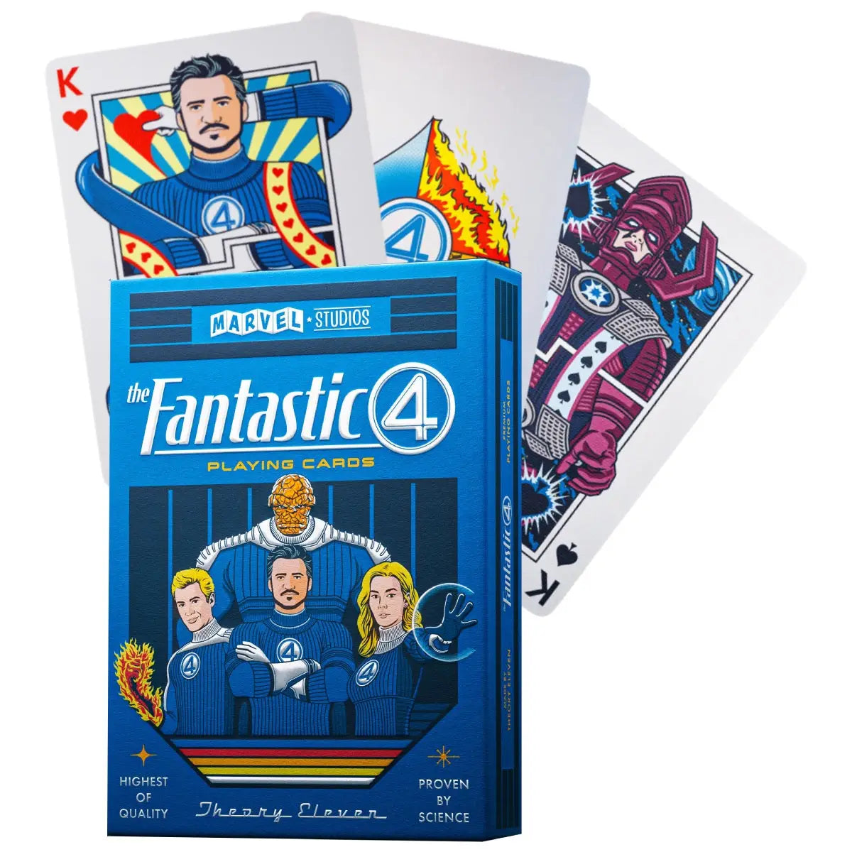 Cartas de Póker Los 4 Fantásticos