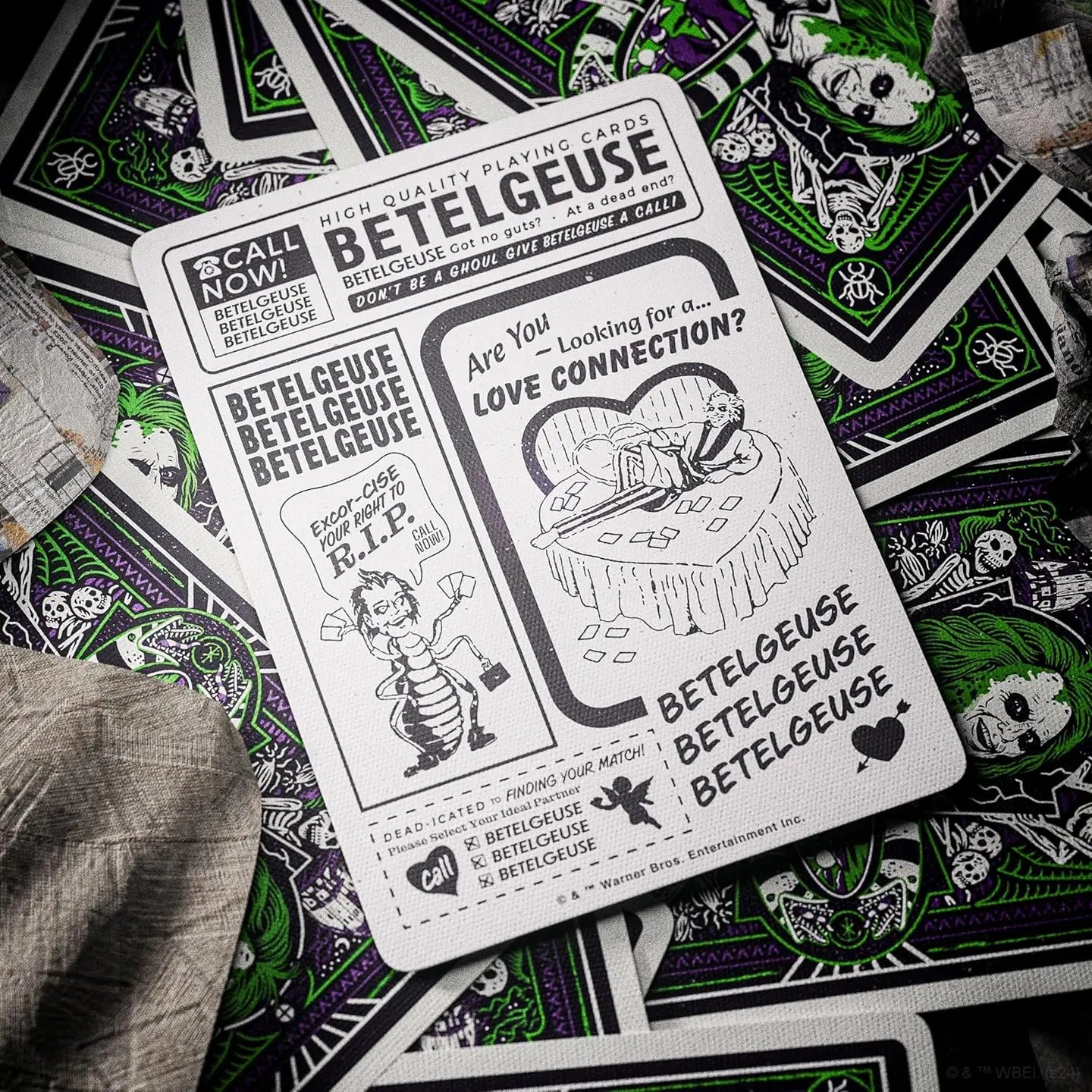 Cartas de Póker Beetlejuice
