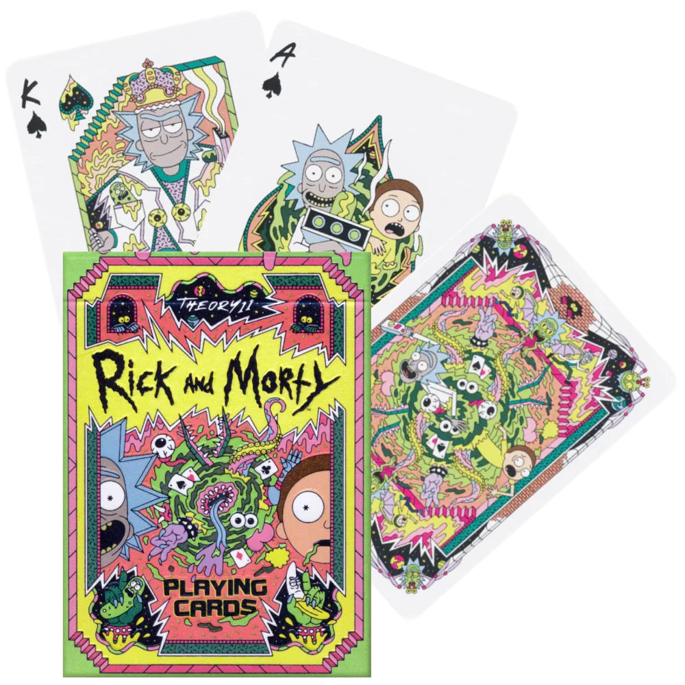 Cartas de Póker Rick y Morty