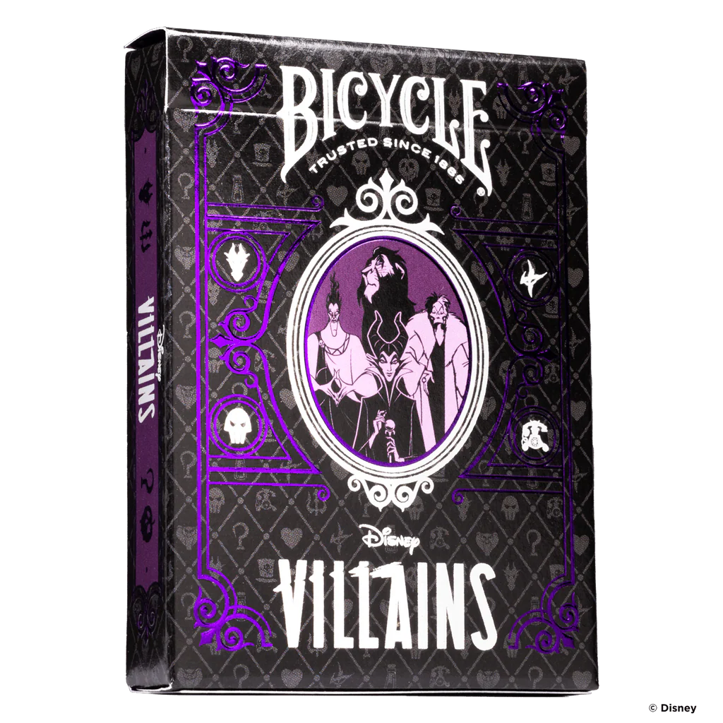 Cartas de Póker Bicycle Villanos Disney