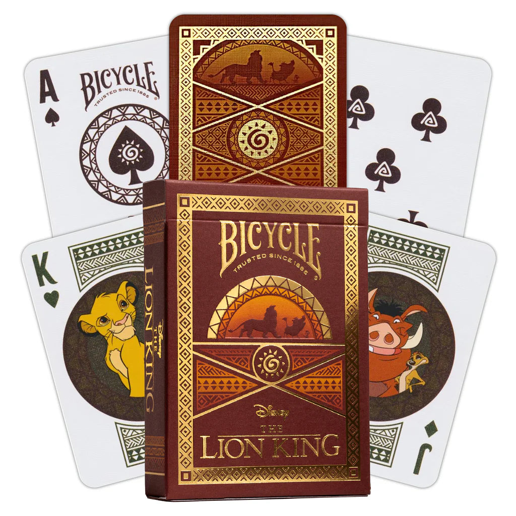 Cartas de Póker Bicycle El Rey León
