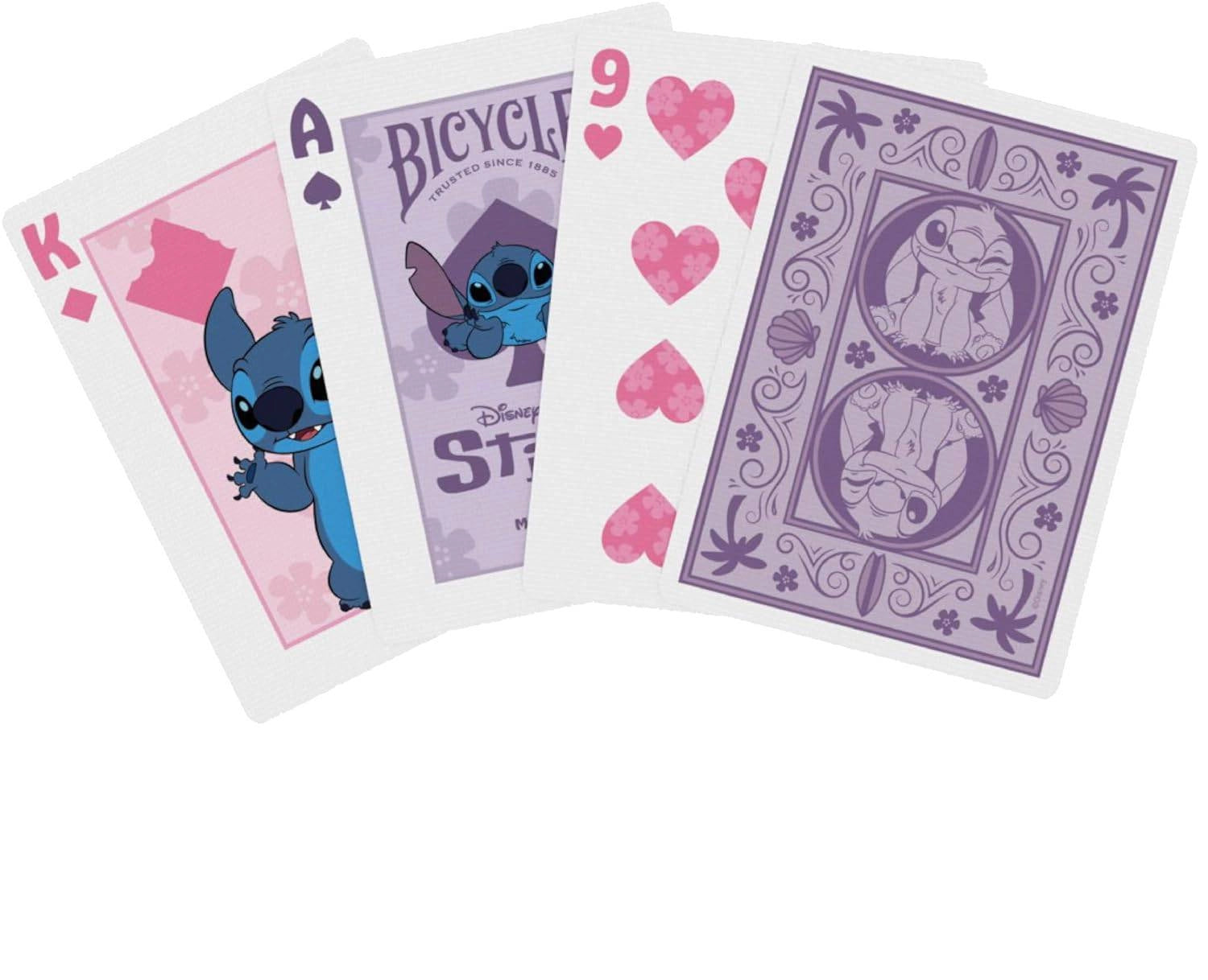 Cartas Póker Bicycle Stitch Violeta