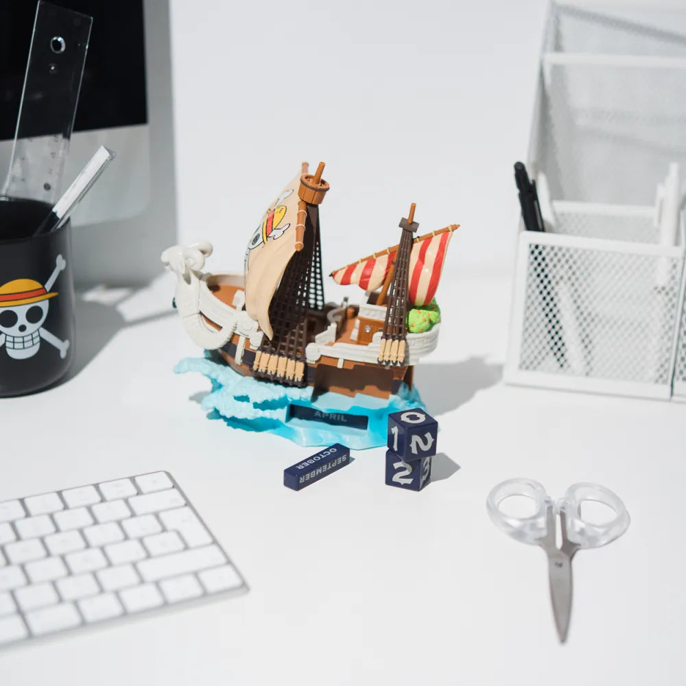 CALENDARIO PERPETUO 3D ONE PIECE NETFLIX GOING MERRY