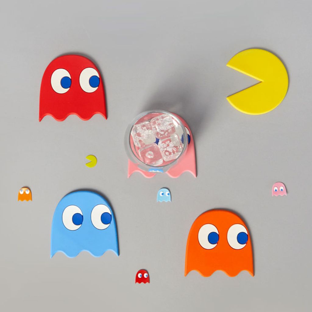 Posavasos Pac-Man x 5 PVC