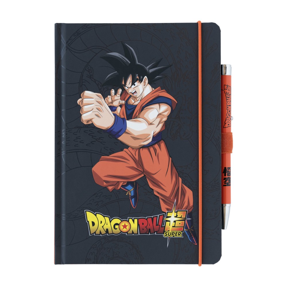Cuaderno Premium A5 + Boligrafo proyector Dragon Ball Super Goku